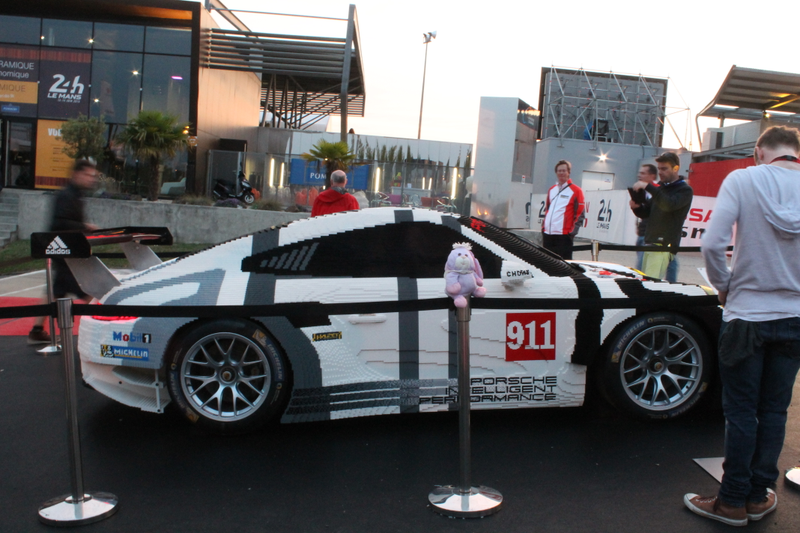 Illustration for article titled Half Of This Porsche Is Made Of Lego Bricks